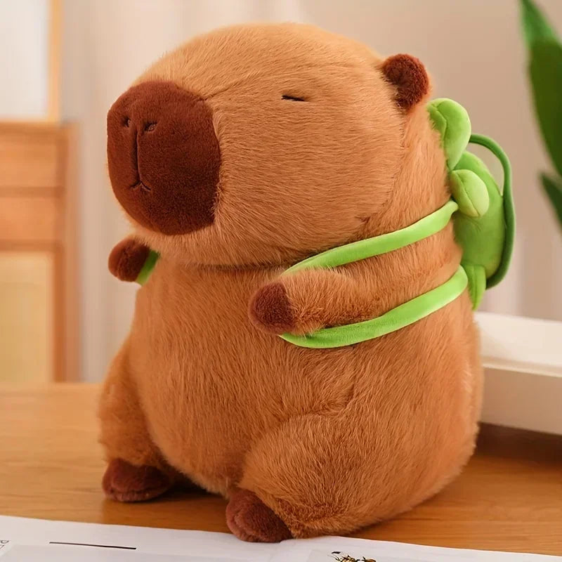 23cm Capybara Plush Doll Soft Fluffy Animal Toy Gift