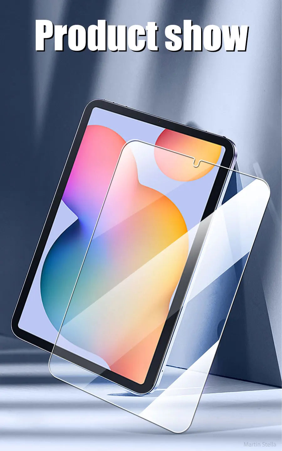 2 protectores de pantalla de vidrio templado para Samsung Galaxy Tab S8 Ultra Plus S6 Lite S7 Fe A7 Lite A8 S9 A9, accesorios para tabletas