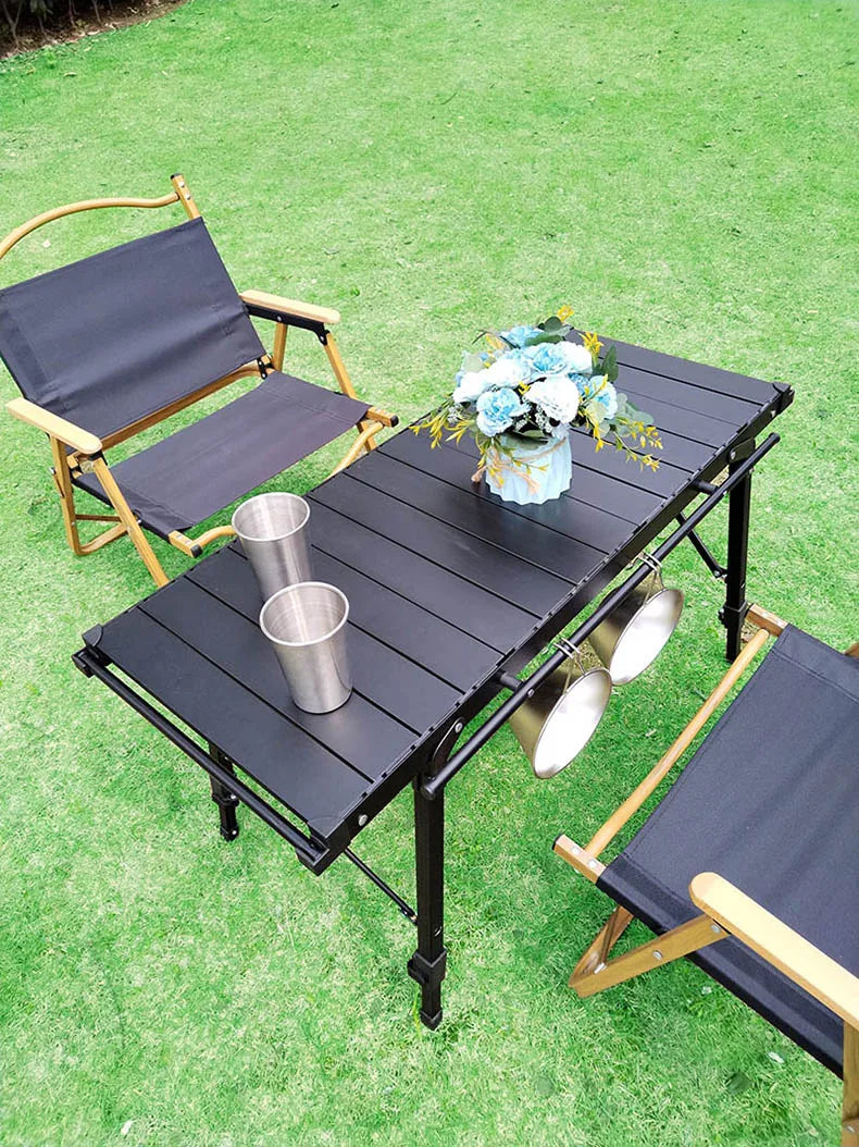 Lohascamping Camping Table IGT Folding Adjustable BBQ Table