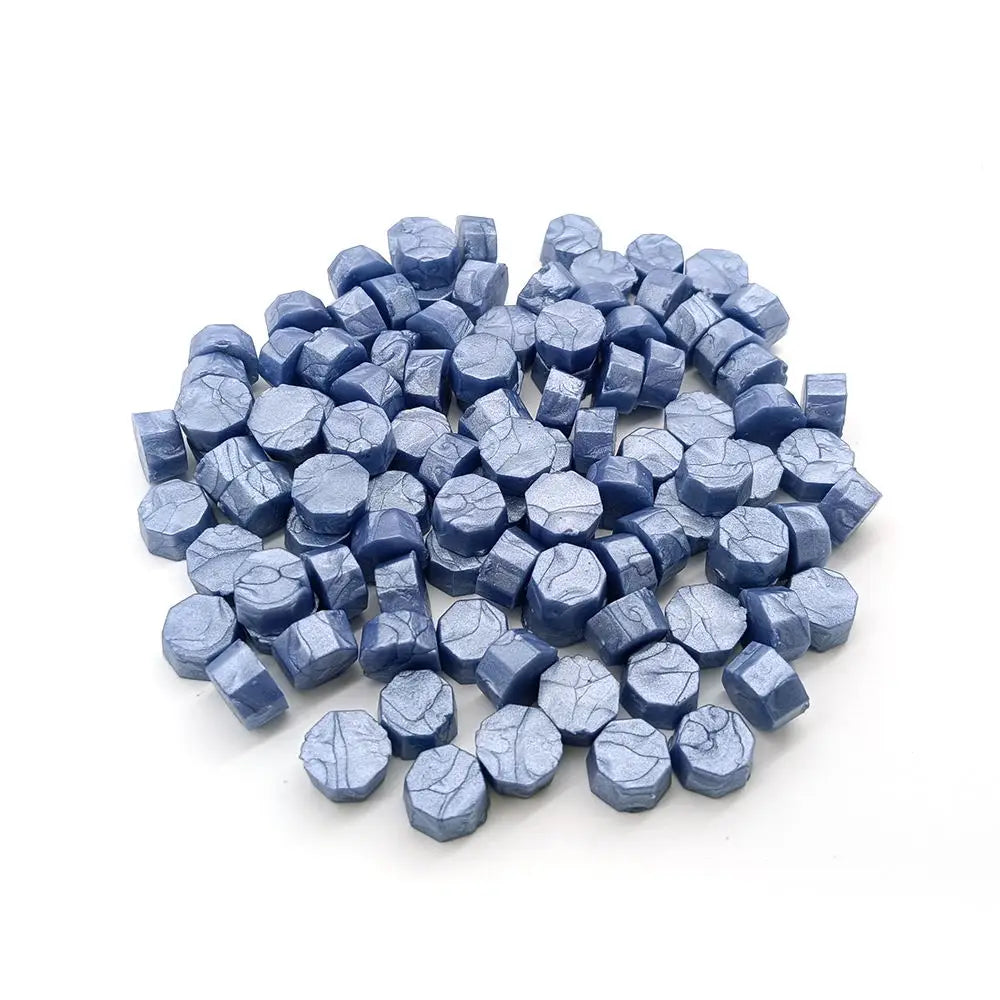 100pcs Colorful Metallic Golden Sealing Wax Beads for DIY Gifts and Invitations