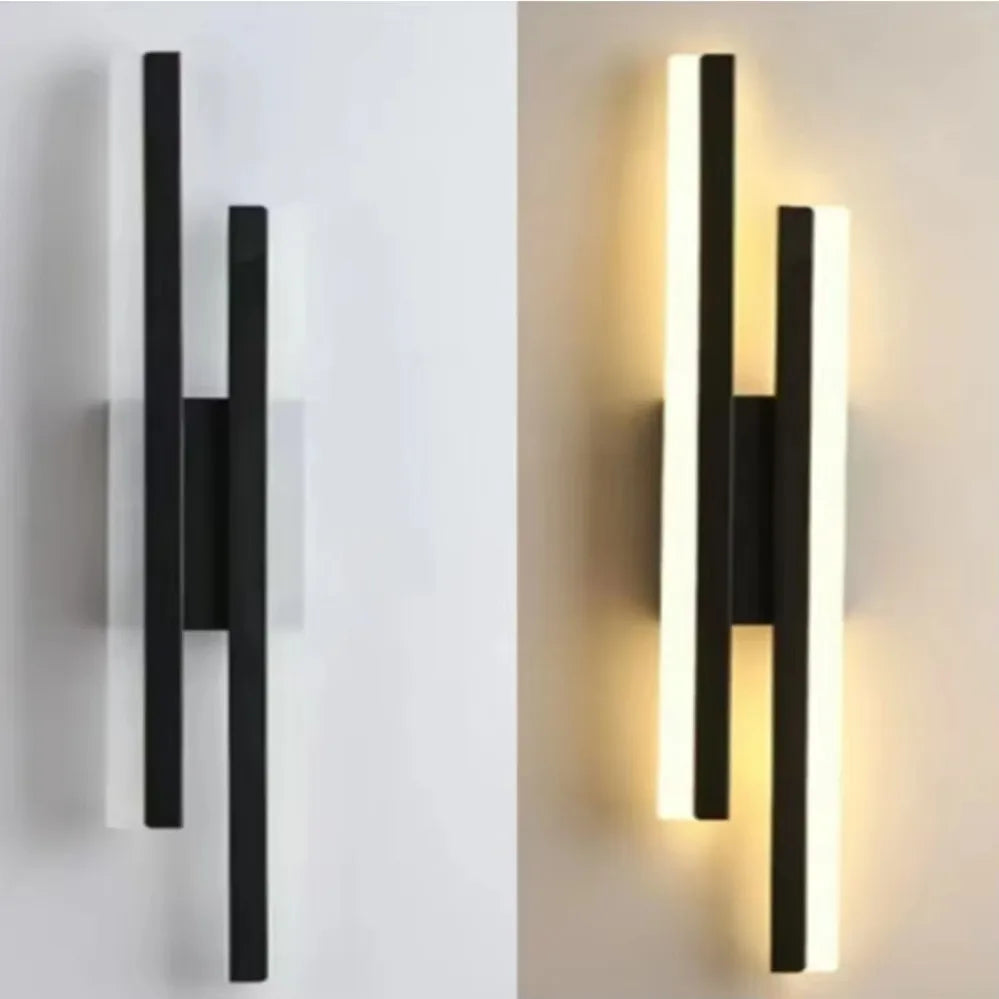 Modern LED Acrylic Wall Light Sconce for Bedroom and Hallway Decor
