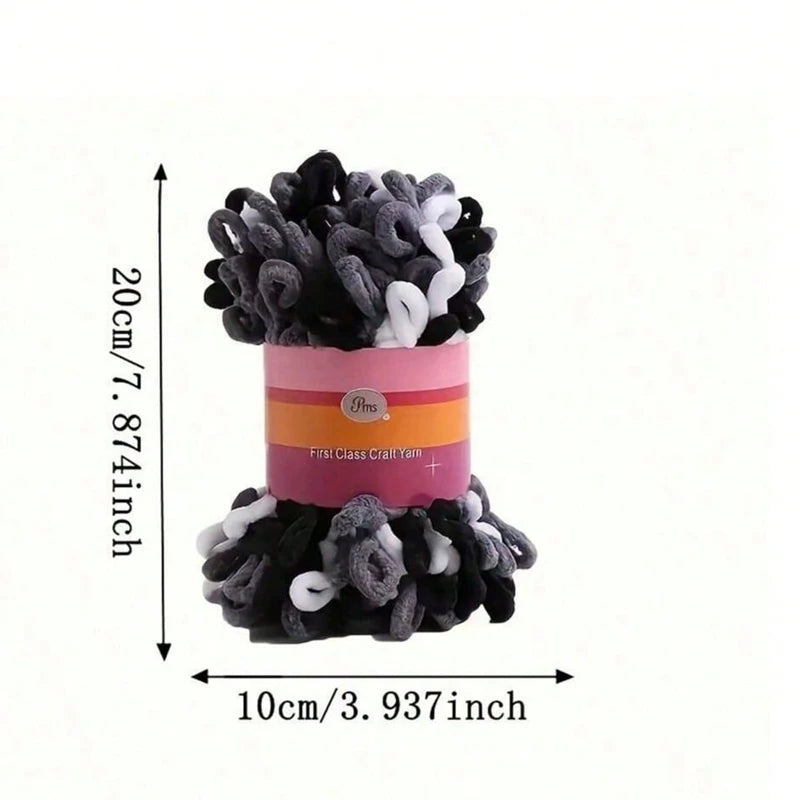 1pc 100% Polyester Finger Loops Yarn for DIY Knitting Crafts