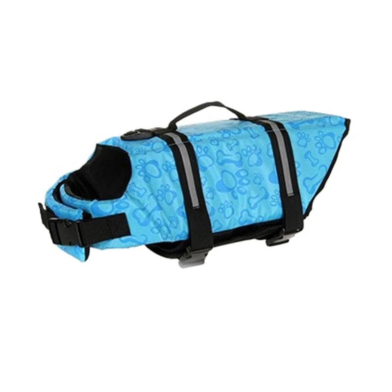 Dog Life Jacket Reflective Adjustable Large Dogs Swimwear Safety Vest Surfing Sailboat Enhanced Buoyancy Pet Lifejackets