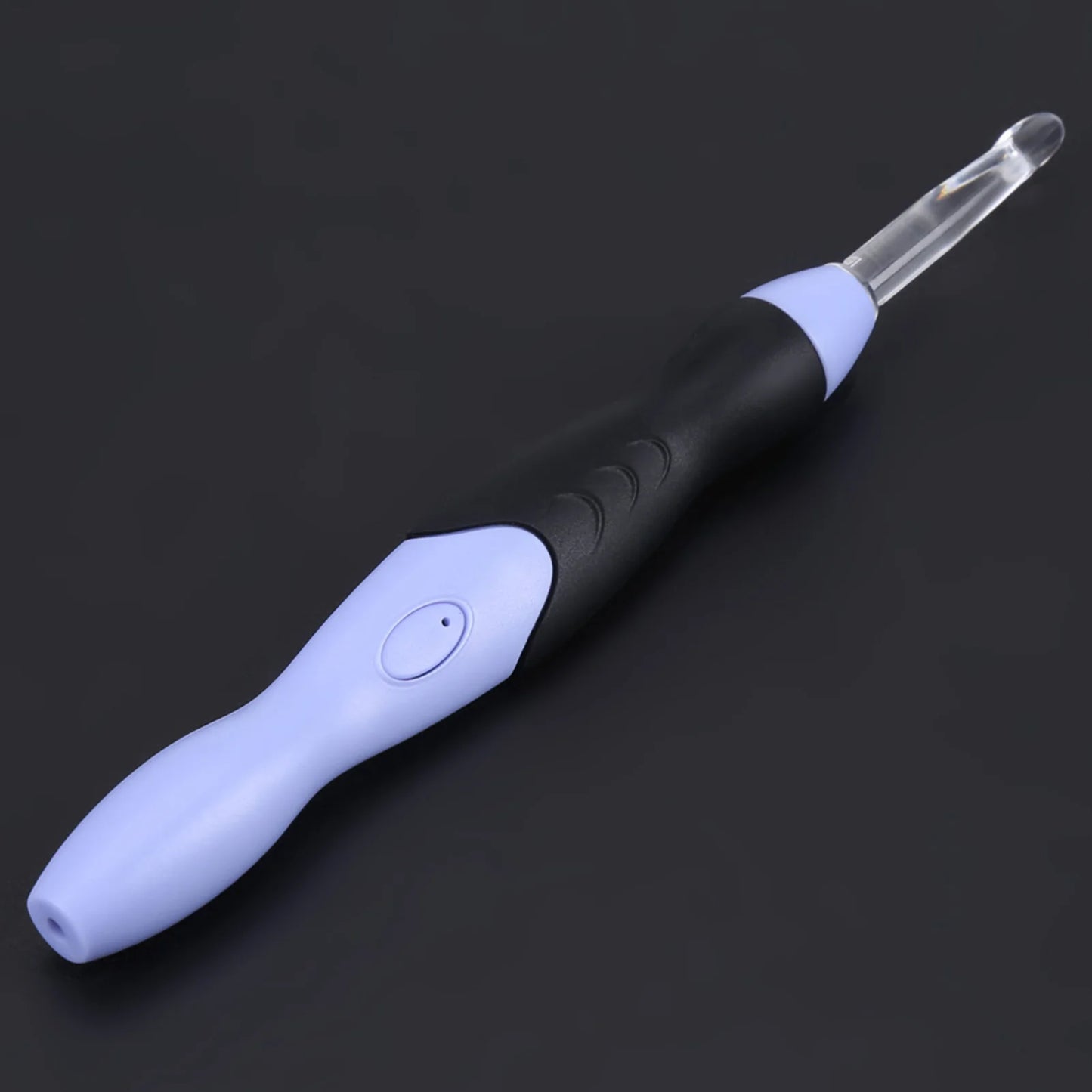 9 Piece USB Rechargeable LED Light Up Crochet Hook Set 2.5 to 6.5MM Ideal for DIY Crafts and Knitting