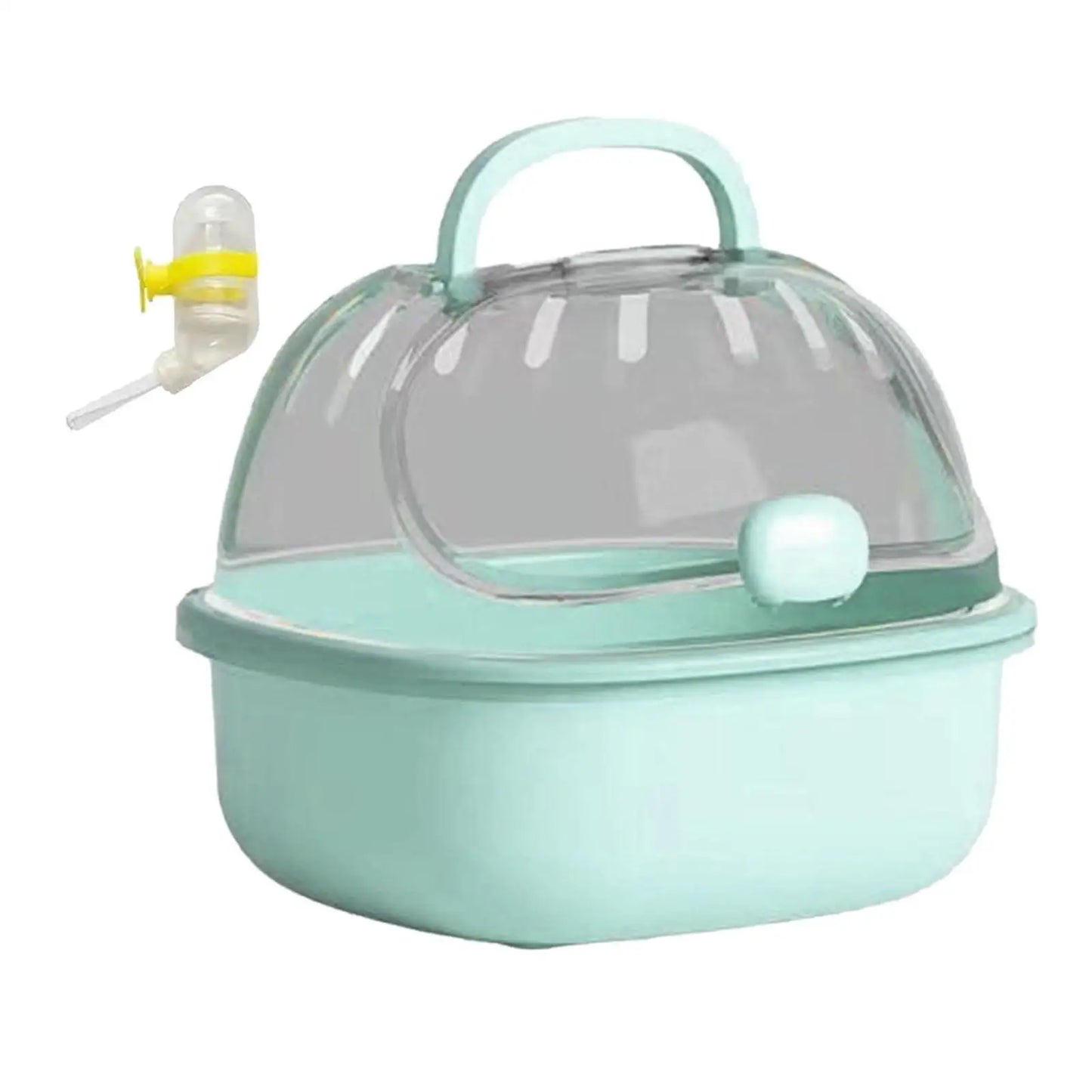 Hamster Travel Carrier Cage Travel Breathable Small Animal Carry Case for Chinchilla Hedgehog Vacation Small Animals Squirrel