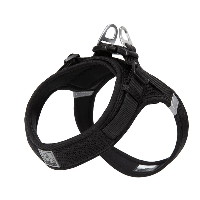 Truelove Adjustable Pet Harness for Small and Medium Dogs Breathable Nylon Mesh Outdoor Training Heavy Duty TLH3013