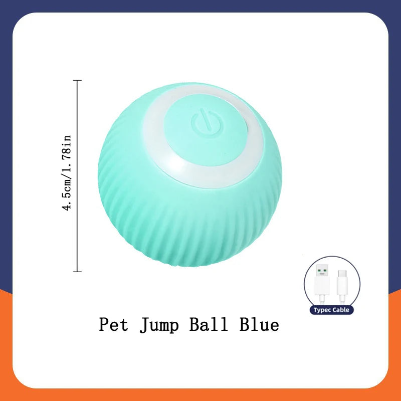 Smart Dog Toy Ball Electronic Interactive Pet Toy USB Moving Ball