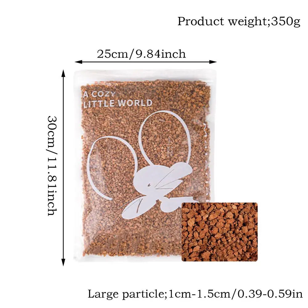 hamster oak pellets Bedding supplies Natural air drying moisture absorption Odor Control for Small Animals Habitat Decoration