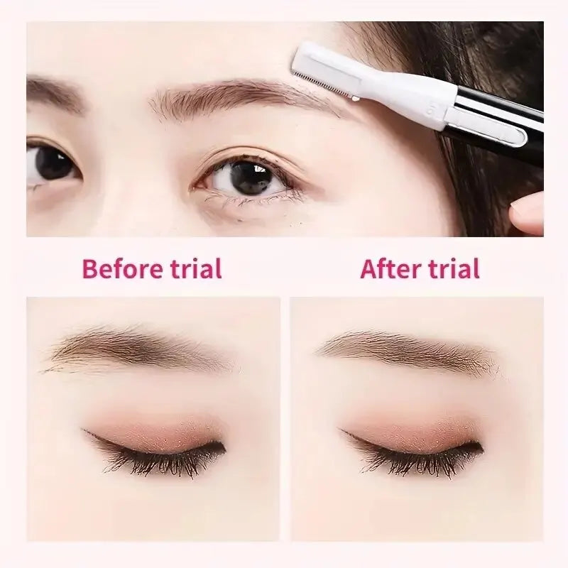 Painless Precision Eyebrow Trimmer Electric Shaver Nose Ears
