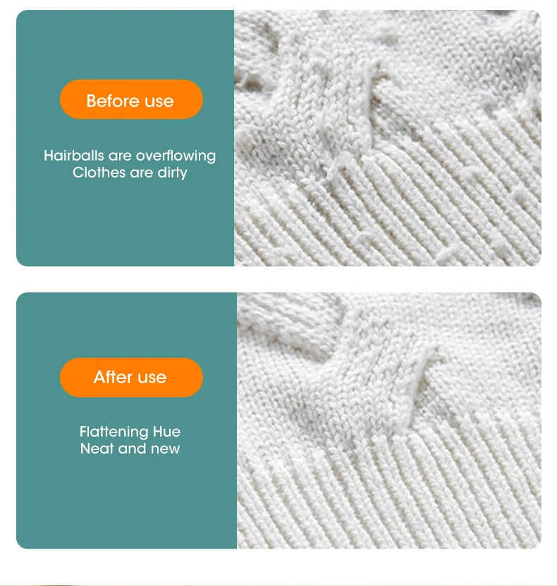 Electric Lint Remover For Clothes Fuzz Fabric Hair Ball Trimmer Portable USB Charging