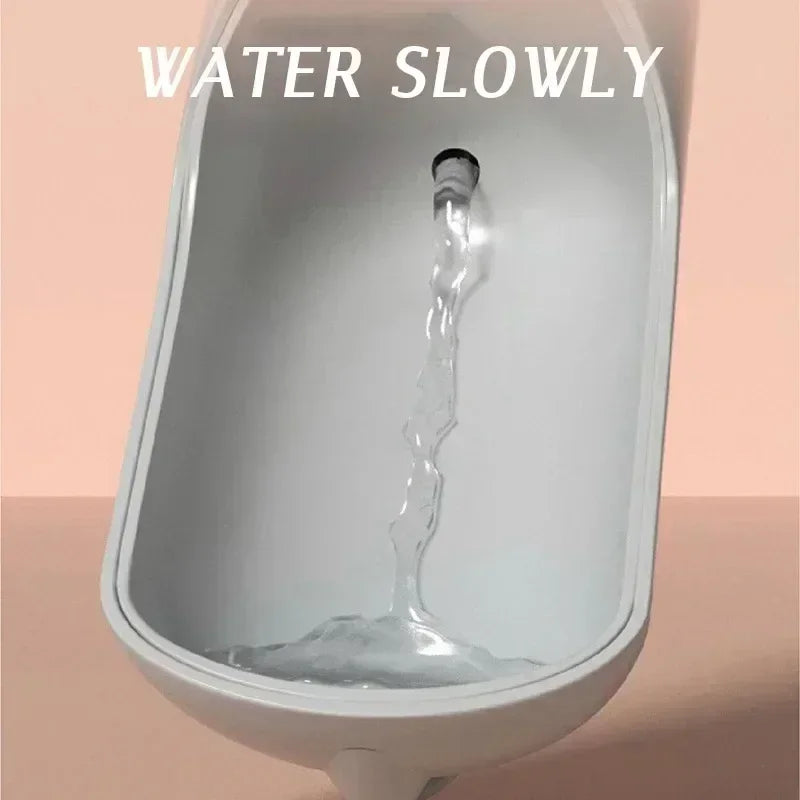 Portable Pet Hydration Bottle with Detachable Bowl 2-in-1 Food and Water Solution for Dogs and Cats Ideal for Outdoor Adventures