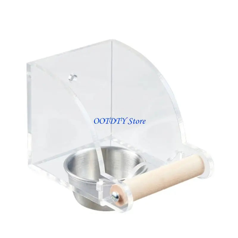 367A Bird Cage Feeder Water Dispenser Parakeet Container Foraging Toy