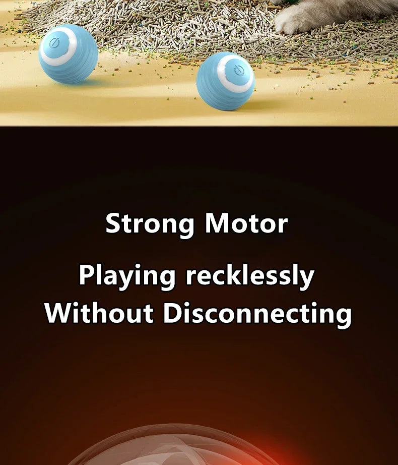 Cat Interactive Ball Smart Cat Toys For Indoor Fun