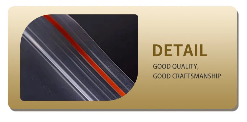 100pcs/Pack Small Zip Lock Plastic Bags 0.05mm Thick