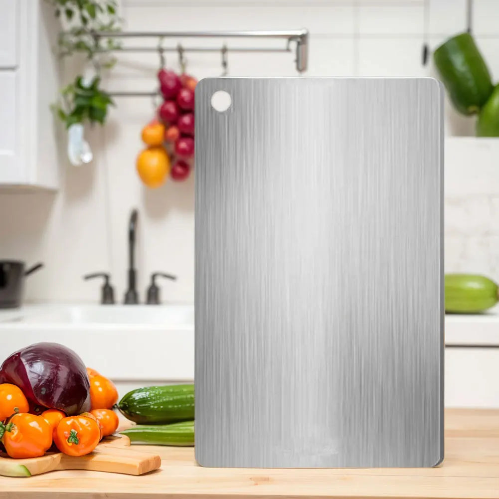 Stainless Steel Double Sided Cutting Board Easy To Clean