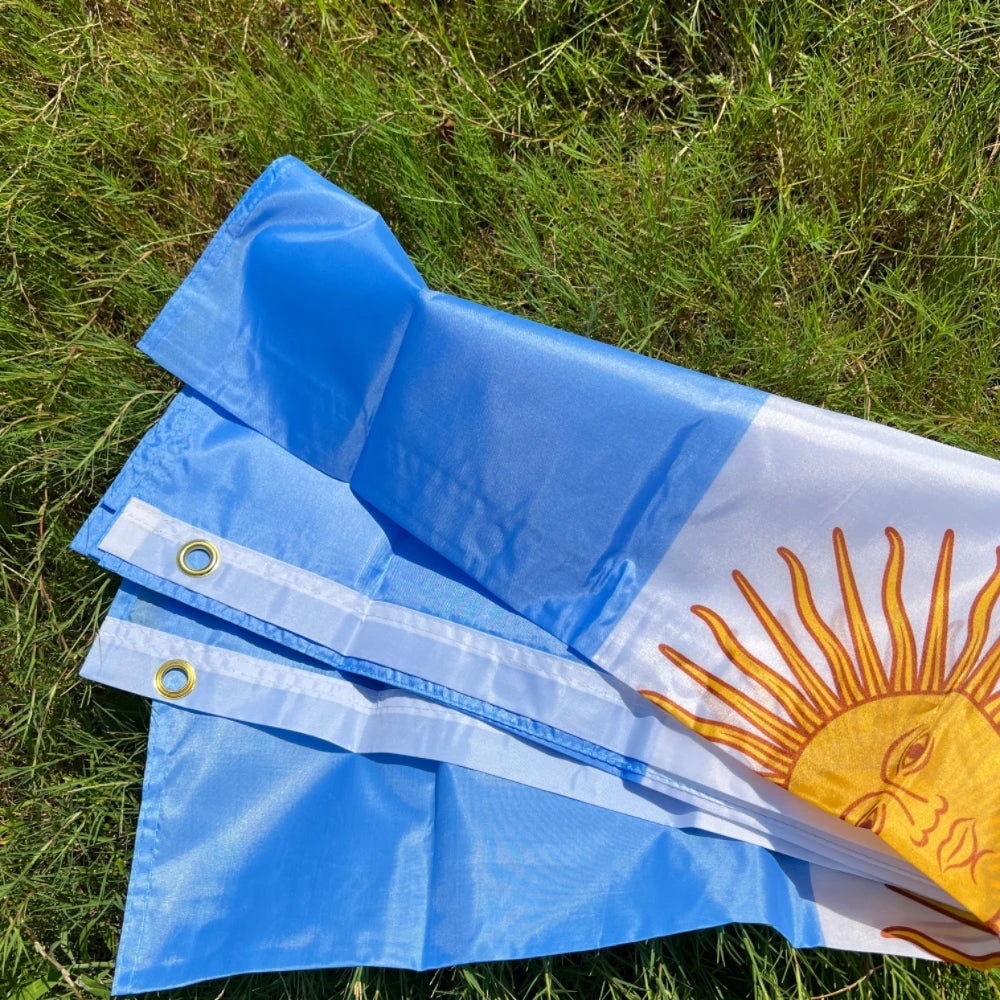 Argentina flag 90x150cm Polyester hanging polyester flag Argentina flag Festive sports Football banner Decorated flag