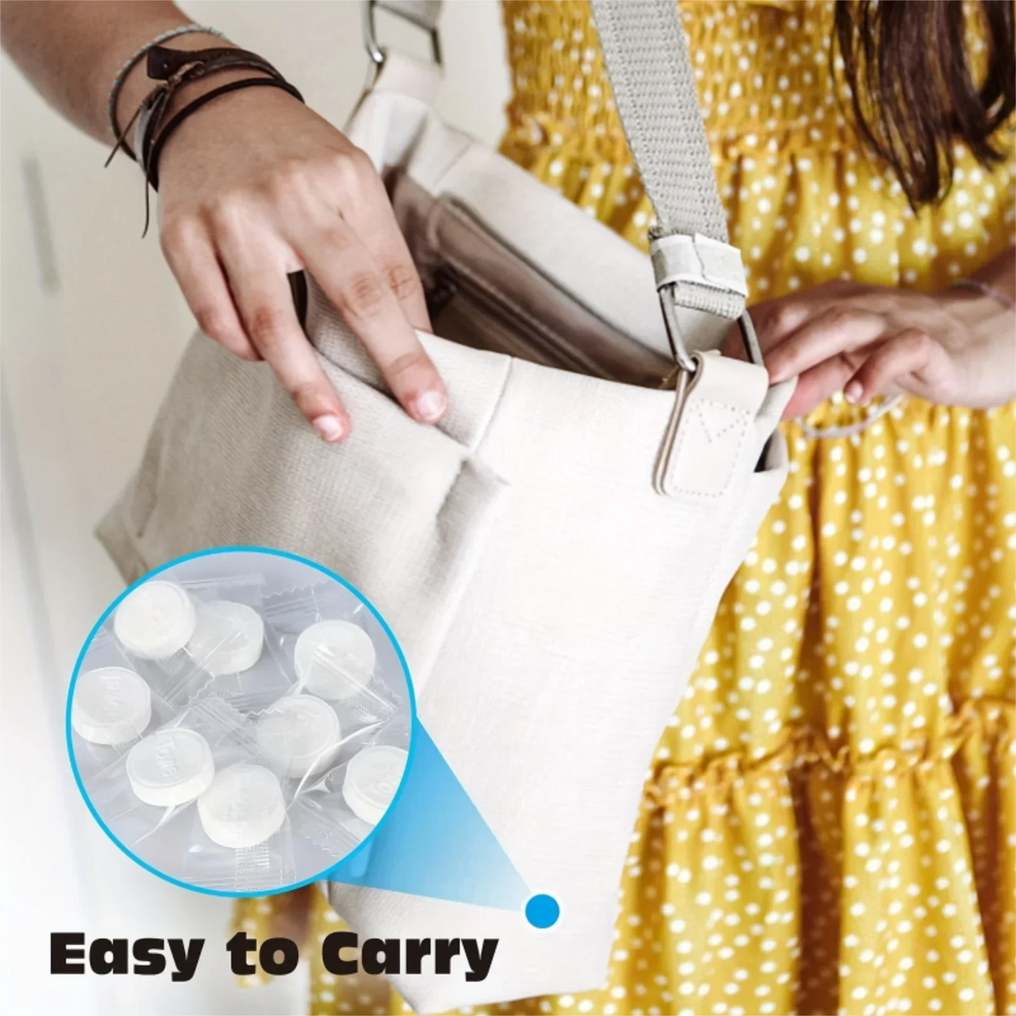 150 toallas comprimidas portátiles desechables para limpieza facial, toallitas de mano comprimidas suaves, toallitas de maquillaje no tejidas