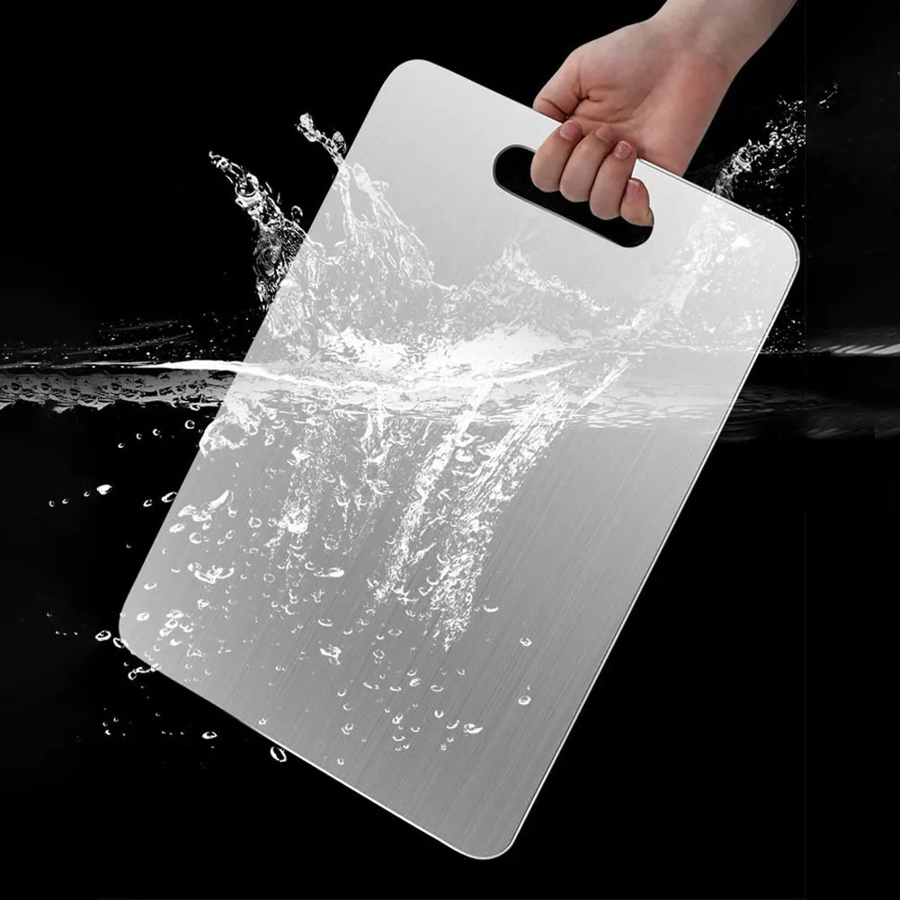 Stainless Steel Double Sided Cutting Board Easy To Clean