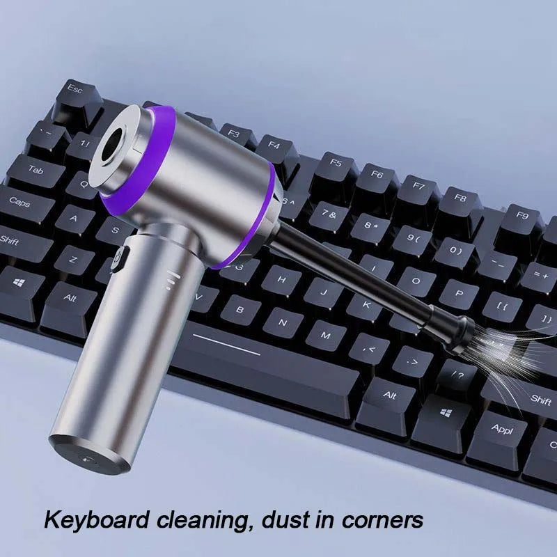 Car Vacuum Cleaner 360000Pa Mini Wireless Handheld