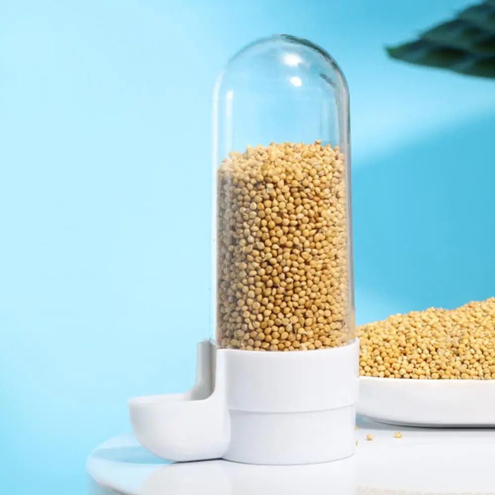 Bird Water Drinker Feeder With Clip For Parrot Cages