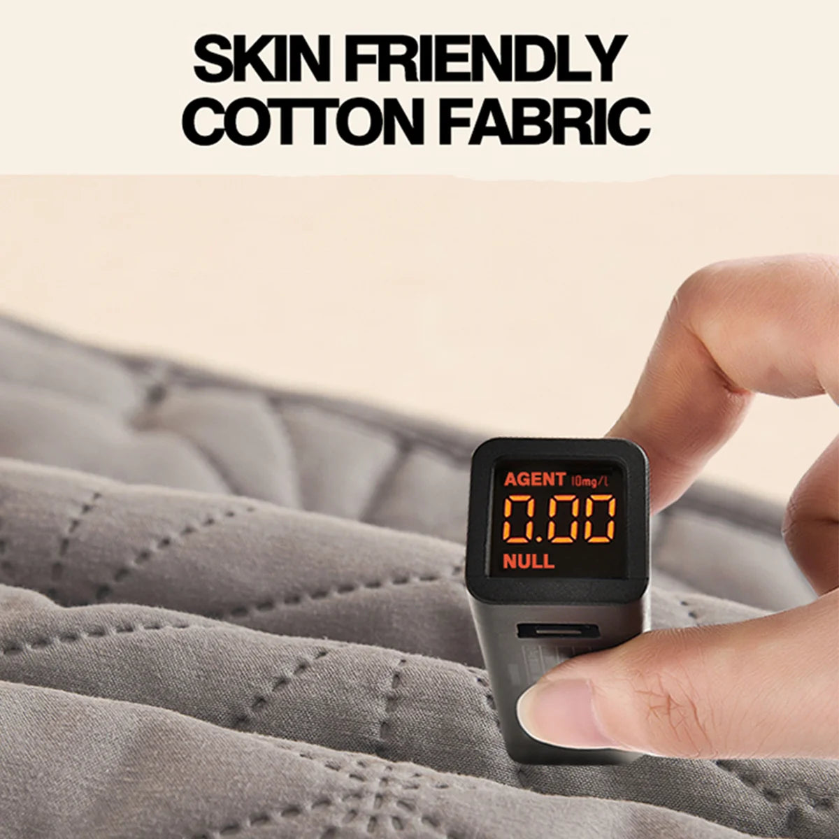 Waterproof Mattress Topper with Elastic Band Quilted Protector Pad for Single/Double Bed 140/160