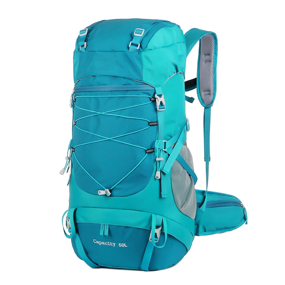50L Travel Backpack | Hiking Pack with Rain Cover