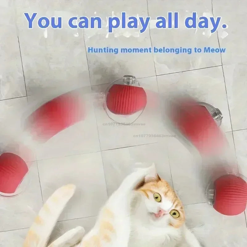 Cat Toys Interactive Ball Electronic Automatic Rolling Magic Ball