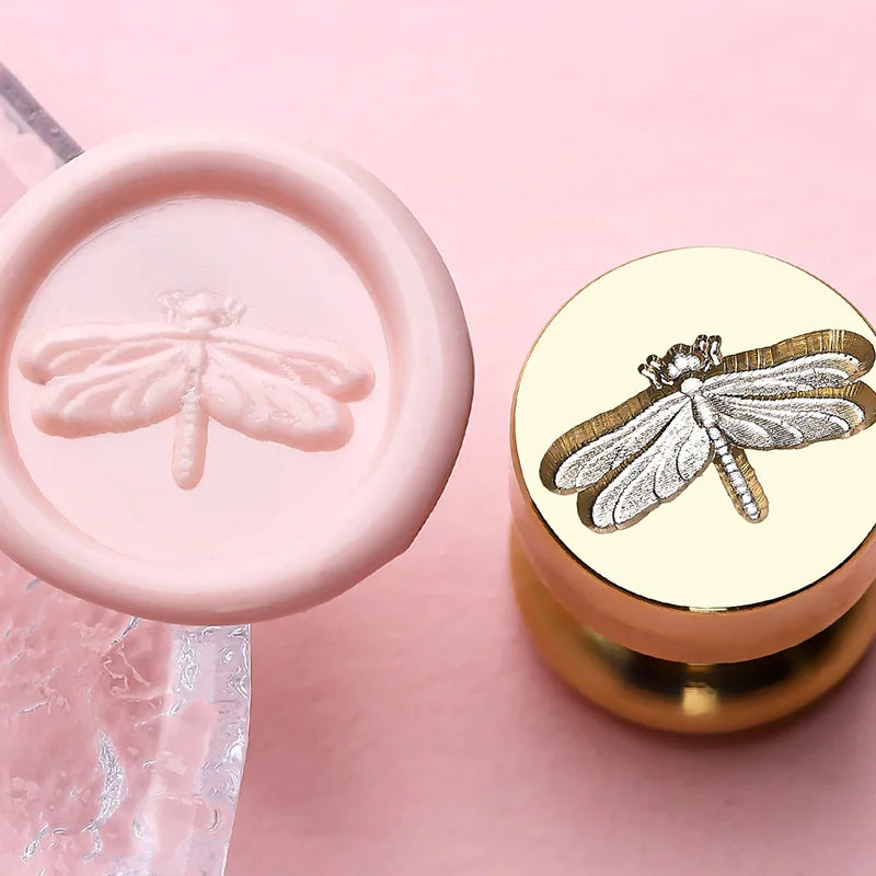 Mini Wax Seal Stamp Cute Animal Head for DIY Craft Invitations