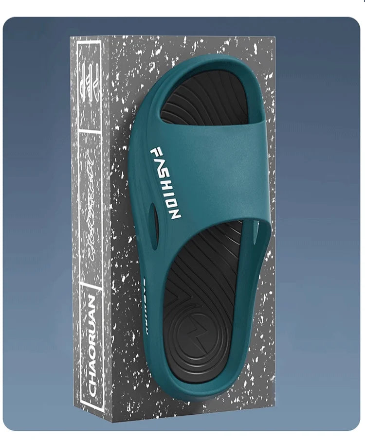 2024 Super Thick Bottom Slippers for Home Use Non-Slip Summer Fashion Slippers for Men