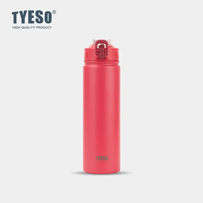 Insulated Stainless Steel Water Bottles – 600ml / 750ml Travel Thermos for Hot & Cold Drinks