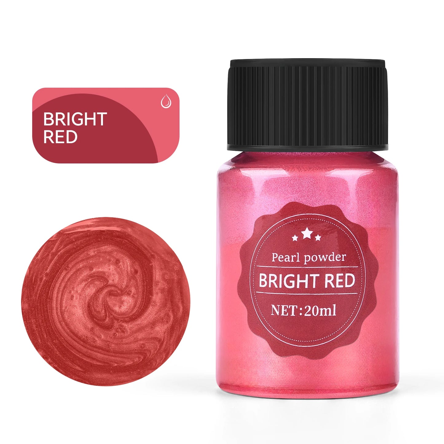 Mica Powder 24 Colors 10g Natural Pearl Pigment for DIY Crafts