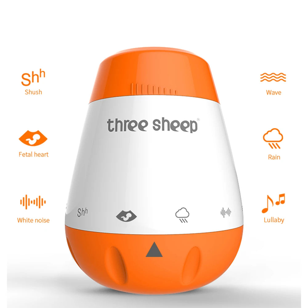 Smart Baby White Noise Machine with Voice Activation for Soothing Sleep