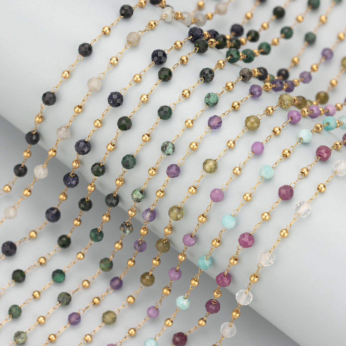 Gufeather C330 Stainless Steel Nickel Free Handmade Chain for DIY Jewelry Making 1 Meter Lot