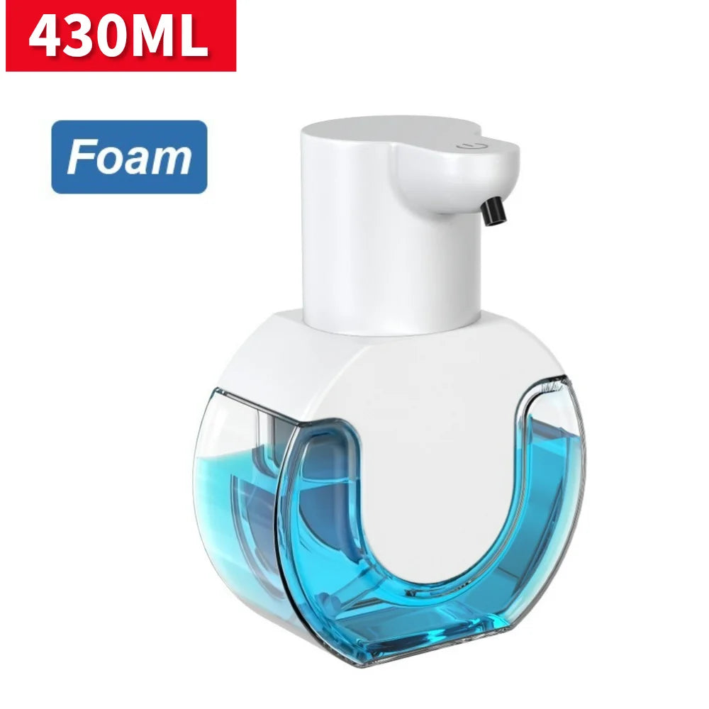 Automatic Touchless Foam Soap Dispenser USB Rechargeable 360-430ML Adjustable Hand Sanitizer with Infrared Sensing Technology