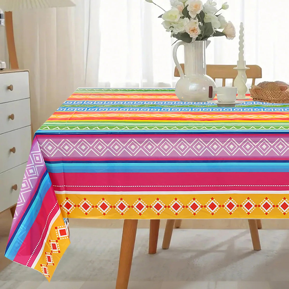 Waterproof Plastic Tablecloth