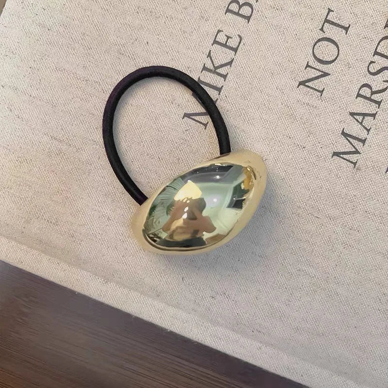 New Fashion Metal Irregular Double-Layer Hair Bands Ropes