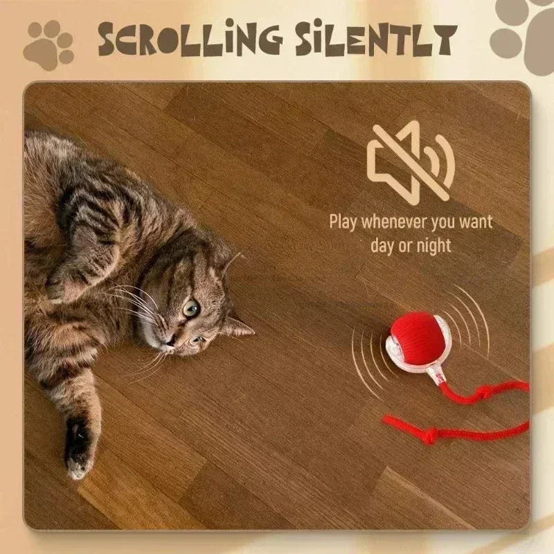 Cat Toys Interactive Ball Electronic Automatic Rolling Magic Ball