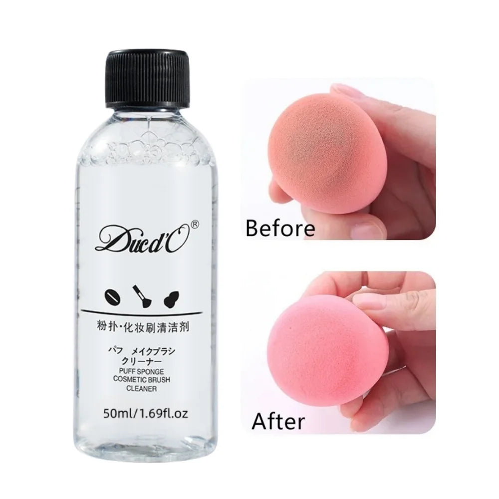 50ml Makeup Brush Cleaning Agent for Sponges and Puffs