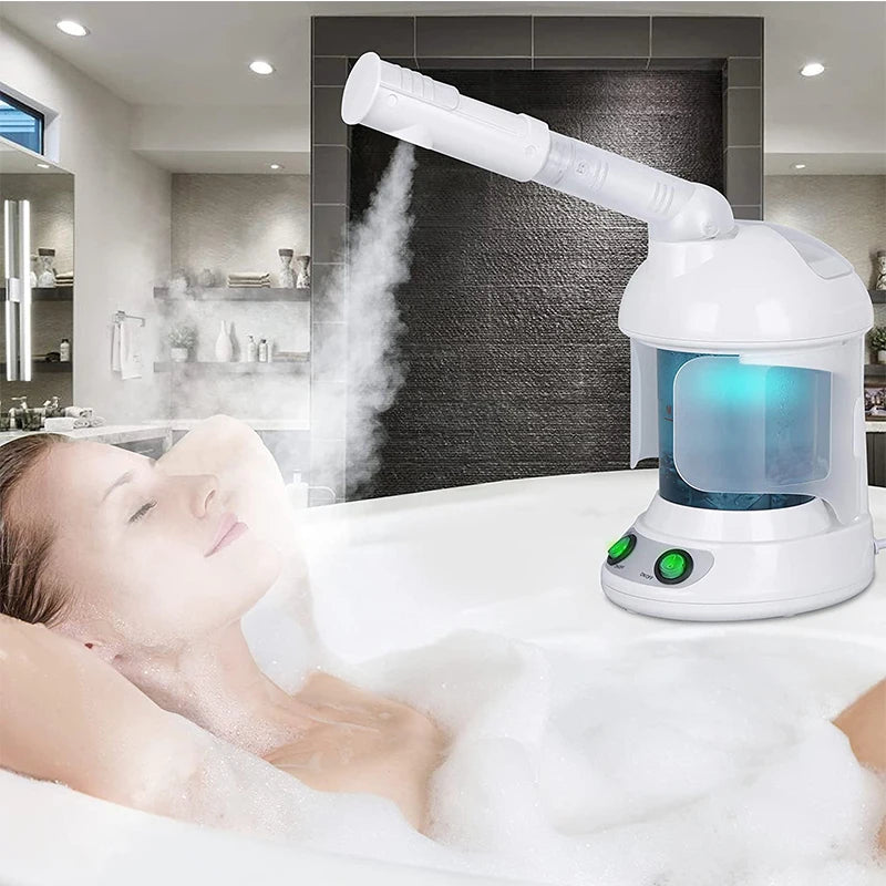 Face Hair Steamer Machine Humidifier Hot Nano Mist Sprayer