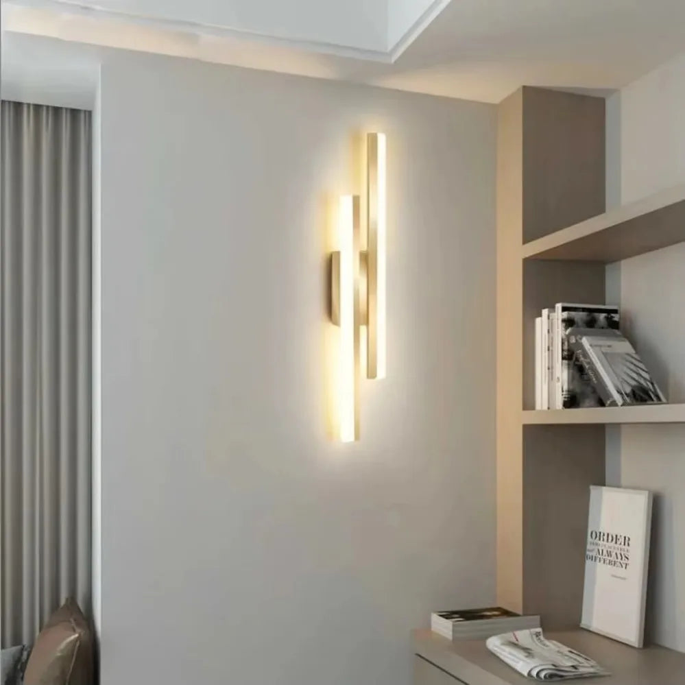 Modern LED Acrylic Wall Light Sconce for Bedroom and Hallway Decor