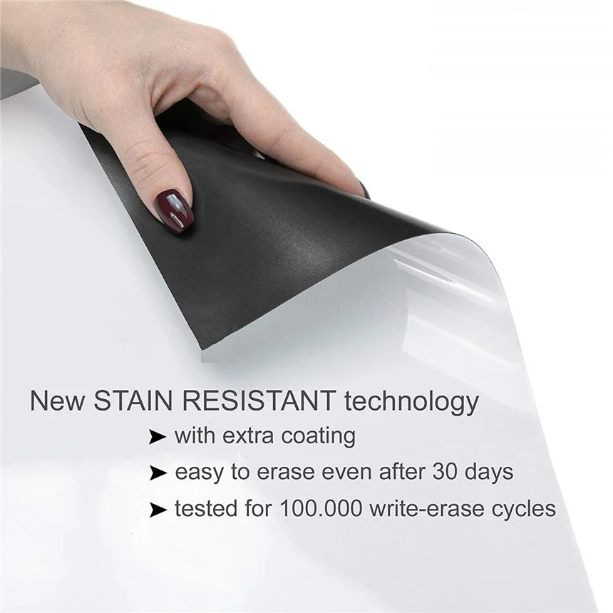 A3 A4 Magnetic Reusable Dry Erase Whiteboard Calendar Weekly Planner Fridge Sticker Message Board