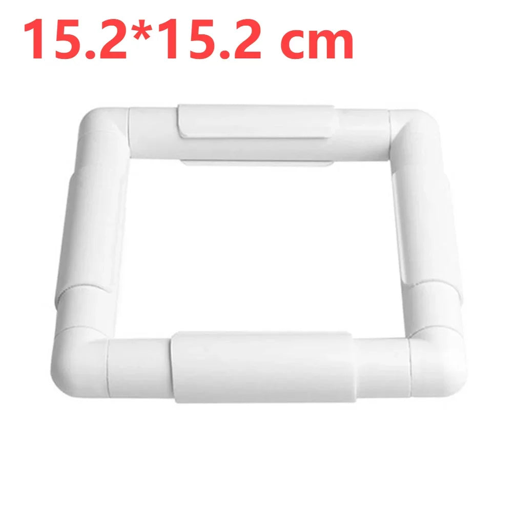 Adjustable Solid Wood Cross Stitch Frame Floor Stand for DIY Embroidery and Needlework