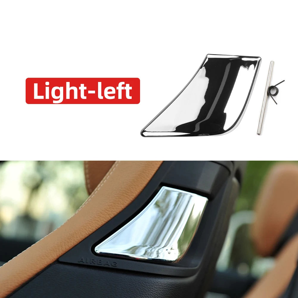 Car Front Seat Backrest UnLock Switch Release Handle Cover For Mercedes Benz C E Class W207 W204 Coupe E200 E260 E300 E400