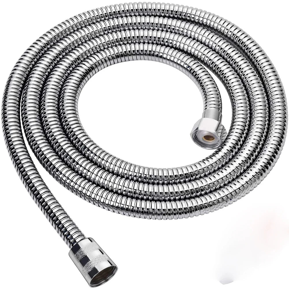 1.5/2M Black SUS 304 Flexible Shower Hose for Easy Plumbing