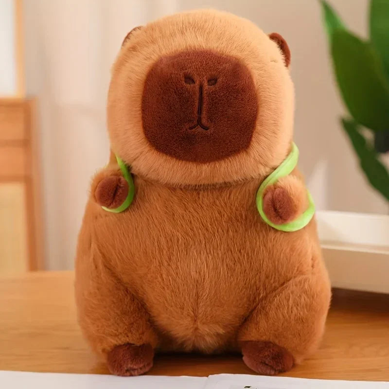 23cm Capybara Plush Doll Soft Fluffy Animal Toy Gift