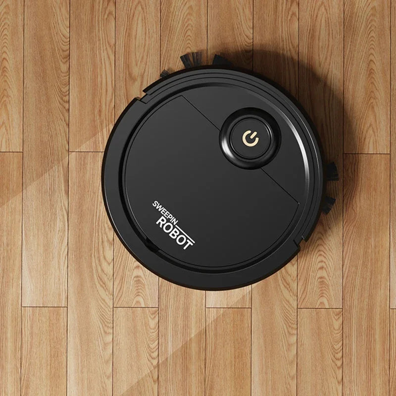 Fully Automatic Intelligent Sweeping Robot with Suction and Mopping Functions for Effortless Home Cleaning