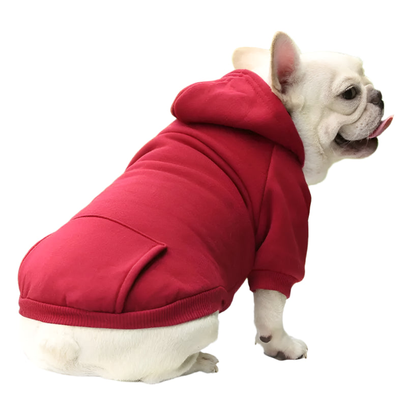 Fashion Dog Clothing Autumn Winter Thick Warm Hoodie Sweater