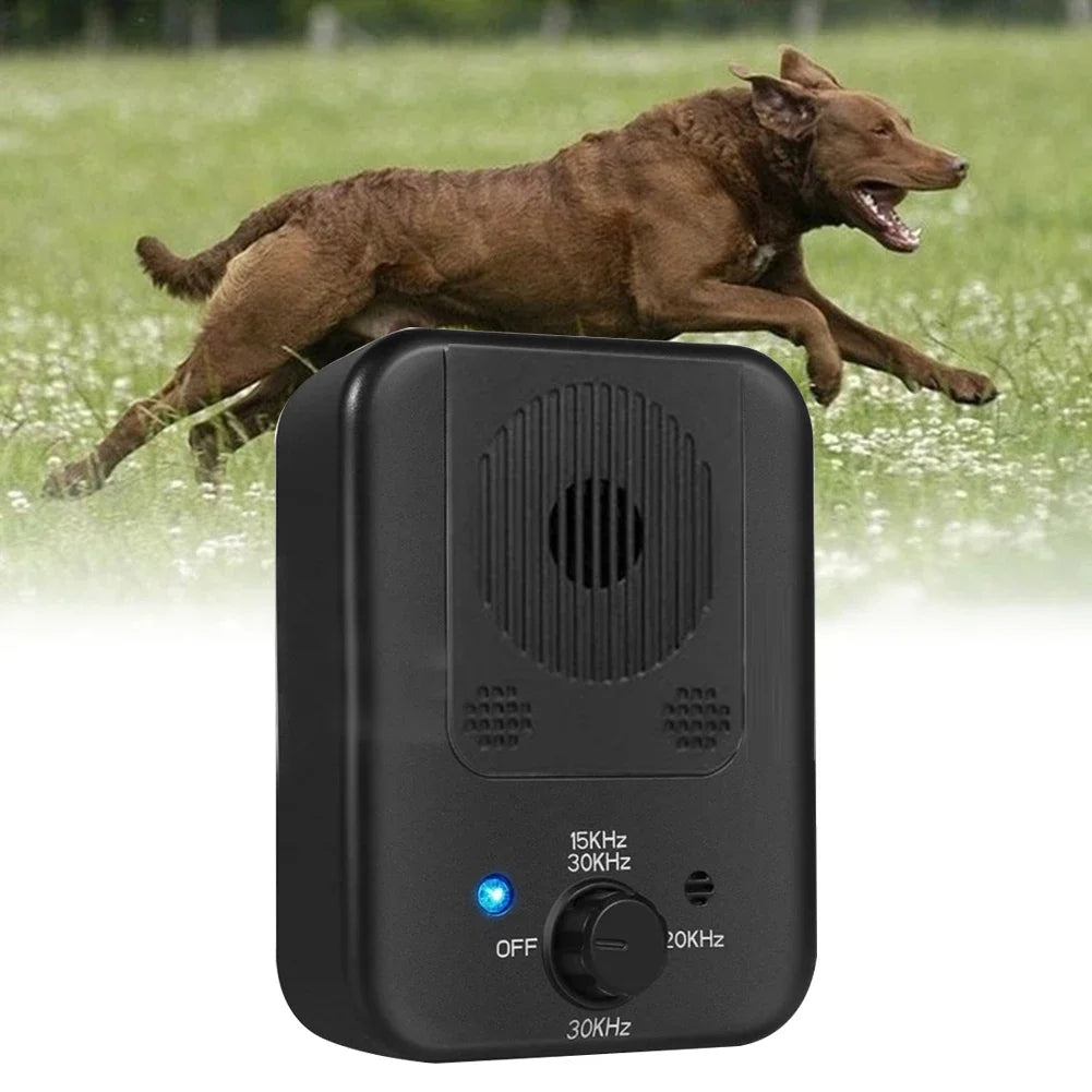 Electric Dog Bark Stopper Ultrasonic Pet Repeller Device