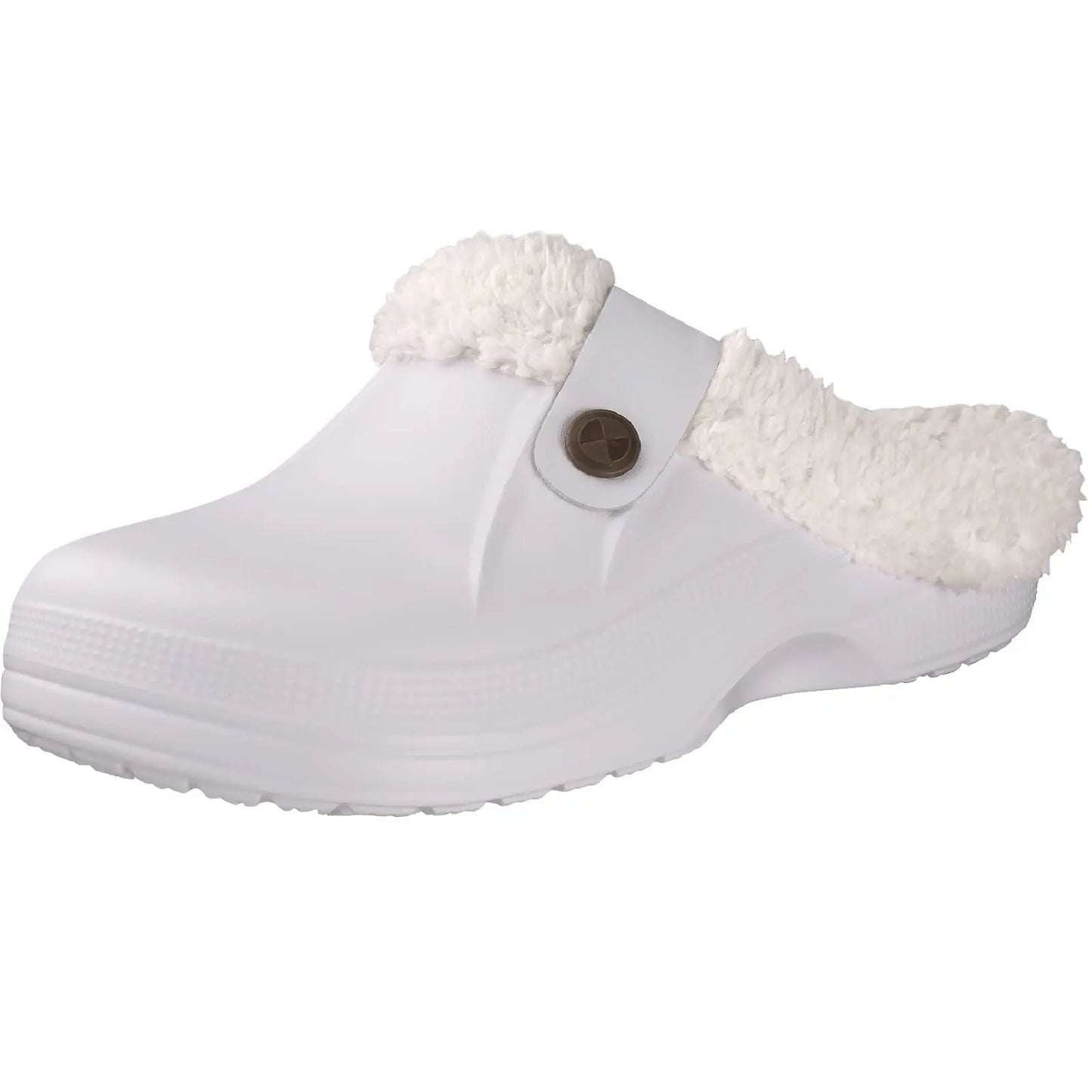 Comwarm New Fuzzy House Slippers For Women Men Winter Clogs