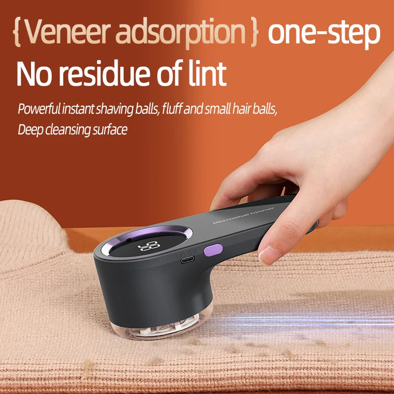 Portable Hair Ball Trimmer USB Rechargeable Lint Remover